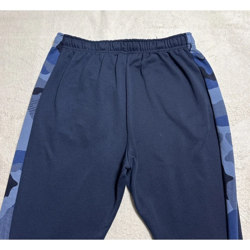 Nike Jogger Men's Size XL Dri-FIT Camo-Trim Fleece Tapered Sweatpants Athleisure